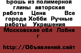 Брошь из полимерной глины, авторская работа. › Цена ­ 900 - Все города Хобби. Ручные работы » Украшения   . Московская обл.,Лобня г.